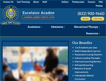 Tablet Screenshot of excelsiorhouston.com